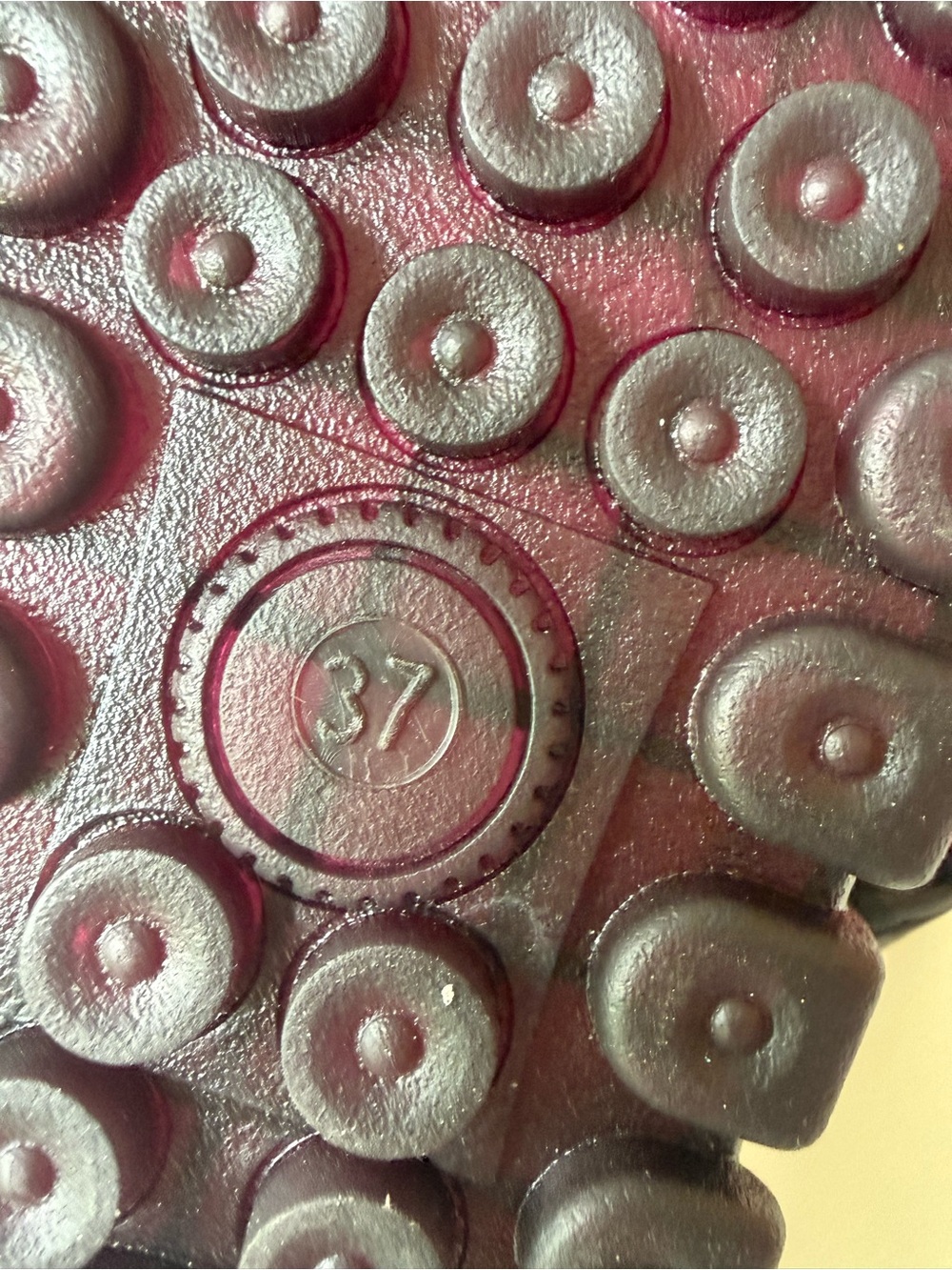 Women’s Casual Athletic Lace-Up Shoes in Red - Picture 5 of 5